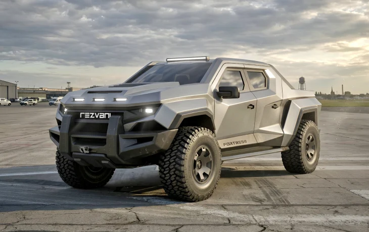 Мой Ford &mdash; моя крепость: представлен пикап Rezvani Fortress на базе Ford F-150 Raptor