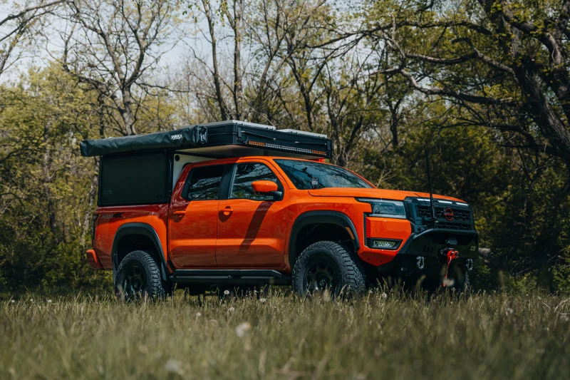 Пикап Nissan Frontier превратился в дом для автопутешественников