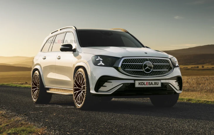 Второй рестайлинг Mercedes-Benz GLS: новые изображения