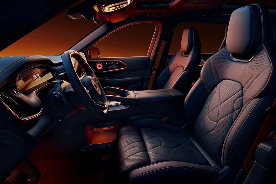 Салон Zeekr 8X Dawn