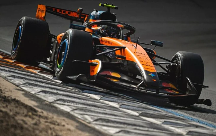 Ландо Норрис выиграл гонку в Зандворте, у Mercedes двойной подиум