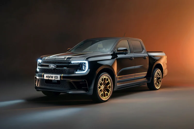 Ford Ranger MS-RT Champion Edition: золотые украшения для британского уличного забияки