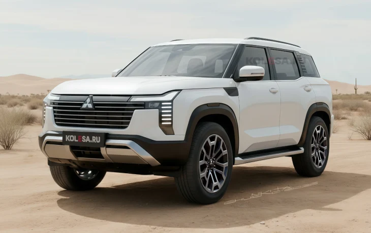 Mitsubishi Pajero следующего поколения: новые изображения