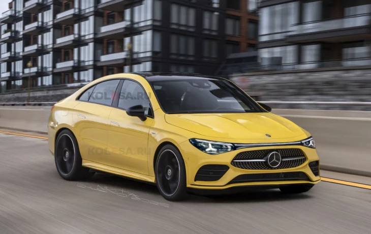 Mercedes-Benz CLA следующего поколения: новые изображения