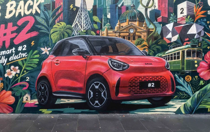 Новая &laquo;кроха&raquo; smart #2 готовится к скорому дебюту: показана внешность