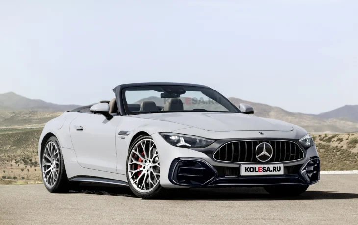 Обновлённый Mercedes-AMG SL: первые изображения