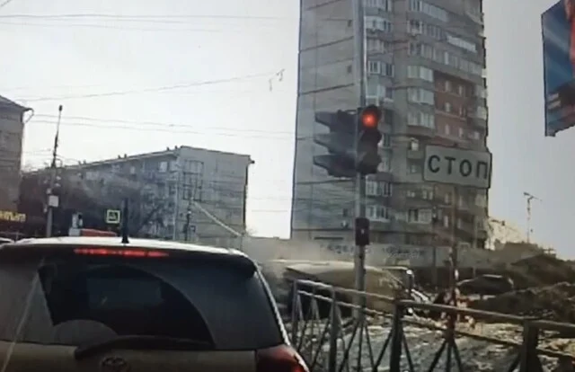  ДТП на улице Танковой в Новосибирске: водитель «Хонды» при повороте не пропустил встречную машин
