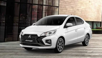 Бюджетный седан Mitsubishi Attrage стал чуть агрессивнее после рестайлинга