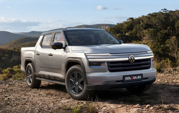 Новый Volkswagen Amarok: первые изображения