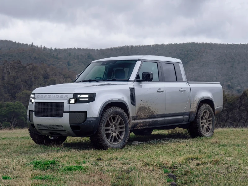 Новый пикап Land Rover Defender: первые изображения