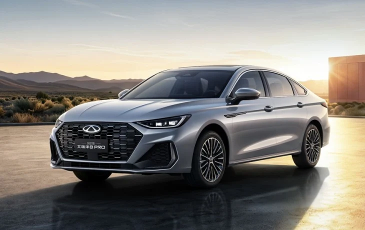 Обновлён седан Chery Arrizo 8 Pro. В России модель появится под маркой Tenet