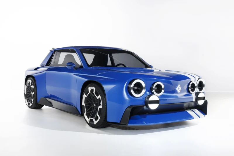 Французы почтили спорткар Renault 8 Gordini двухместным концептом