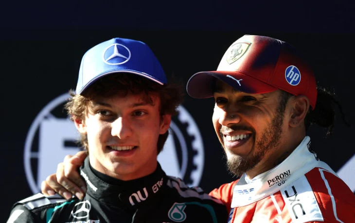 Кими Антонелли одержал первую победу в Ф1 в Китае, Хэмилтон завоевал первый подиум с Ferrari