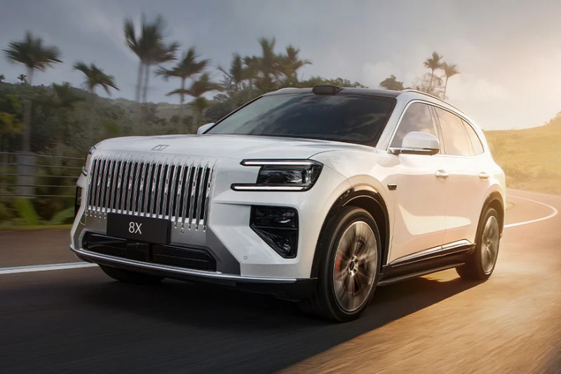 Кроссовер Zeekr 8X показал свой интерьер перед скорым стартом продаж