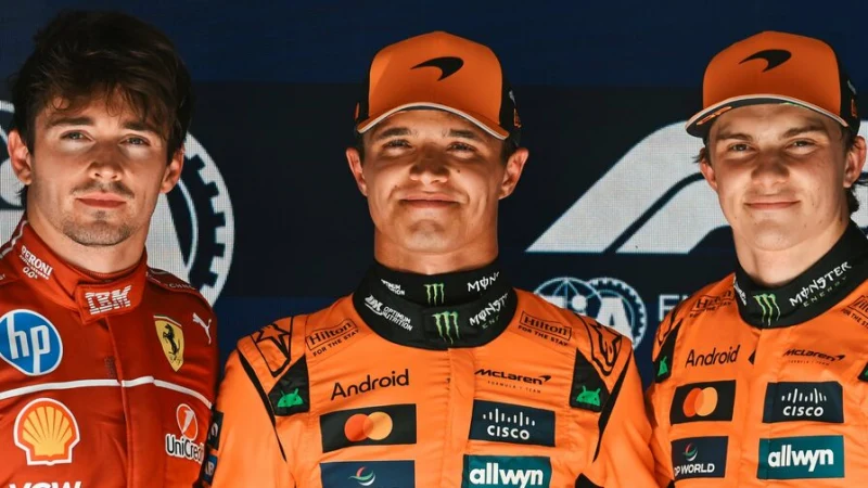 Стартовая решётка Гран При Бельгии после штрафов Хэмилтона, Антонелли и Алонсо