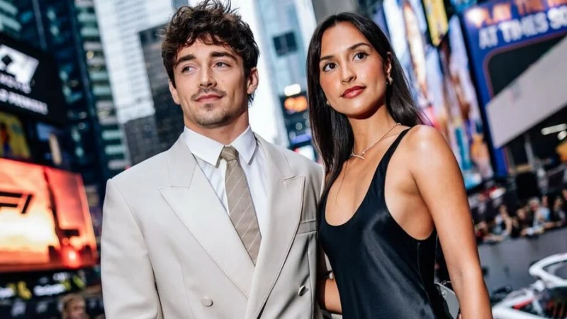 Шарль Леклер и его девушка Александра Сен-Мле готовятся к свадьбе