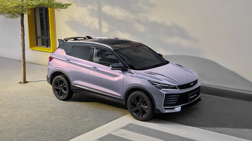 На фото: обновлённый Geely Coolray (версия для российского рынка)