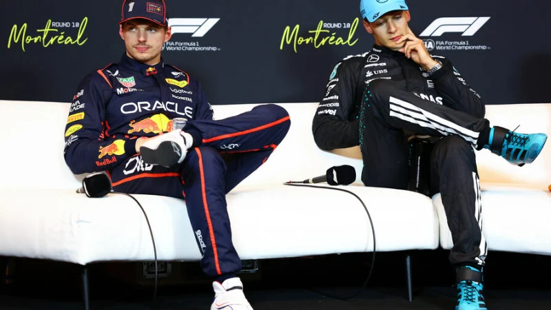 &laquo;Подозрительно&raquo;. Джордж Рассел озадачен скоростью Red Bull Racing