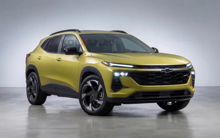 Обновлённый кроссовер Chevrolet Trax: первые изображения