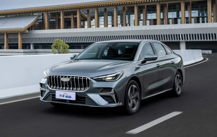 Седан Geely Emgrand пятого поколения получил новую начинку