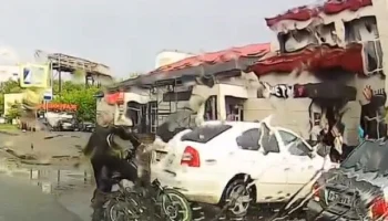  В Нижнем Новгороде водитель &laquo;Шкоды&raquo; поворачивал через сплошную и не пропустил электровелосипед