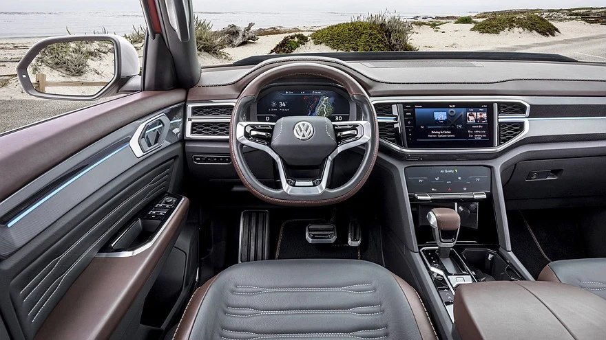 На фото: концепт Volkswagen Atlas Tanoak, так и не ставший серийным пикапом