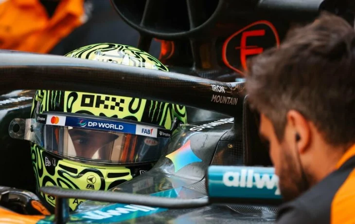 Норрис быстрее всех в первой тренировке Ф1 в Абу-Даби, Пиастри пропустил сессию