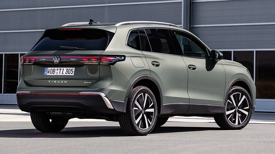 Нынешний Volkswagen Tiguan с ДВС