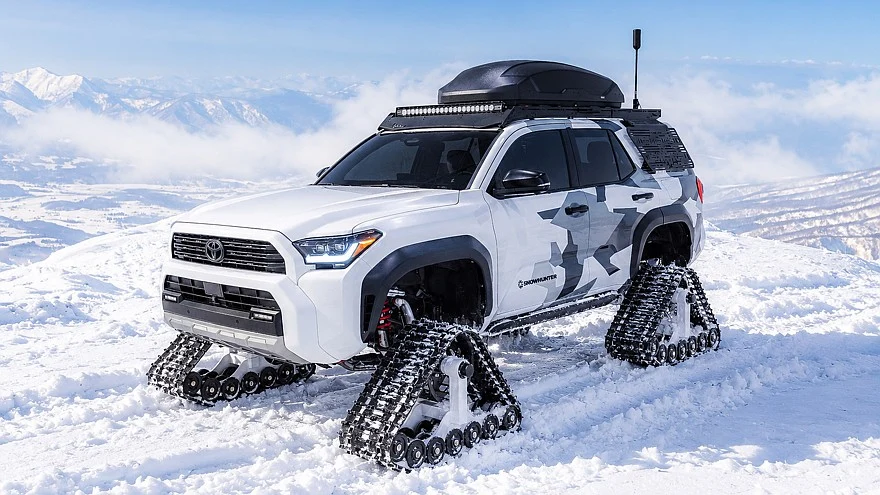 На фото: концепт Toyota 4Runner Snowhunter