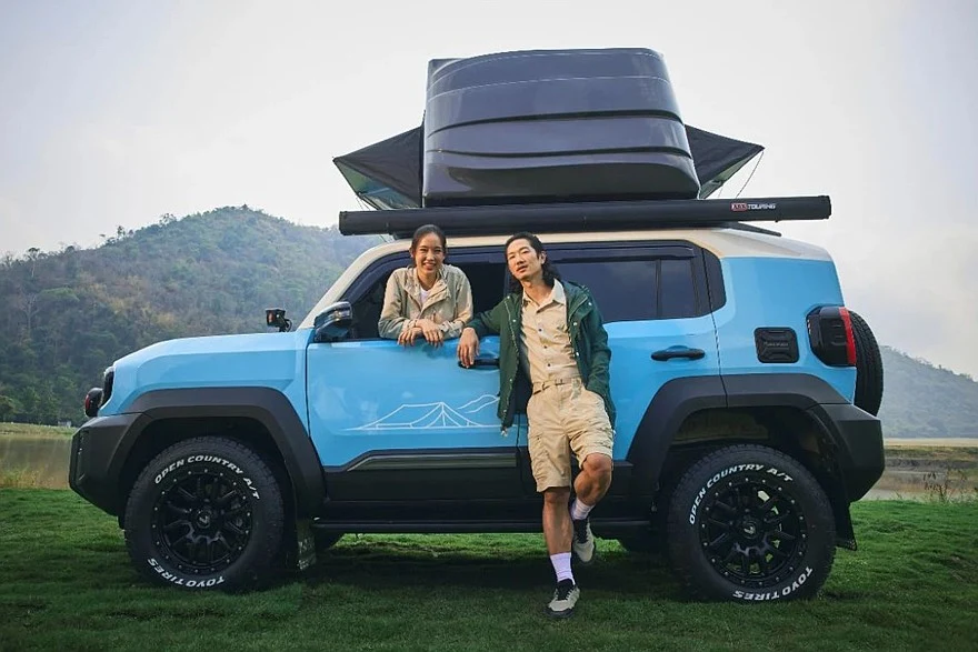 На фото: концепт Toyota Land Cruiser FJ Nature Explorer