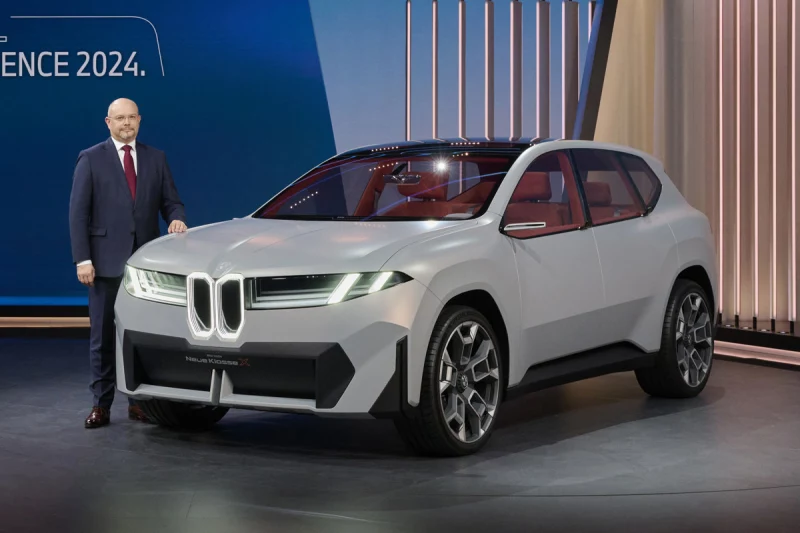 Серийная версия кроссовера BMW Vision Neue Klasse X придёт на смену актуальному iX3