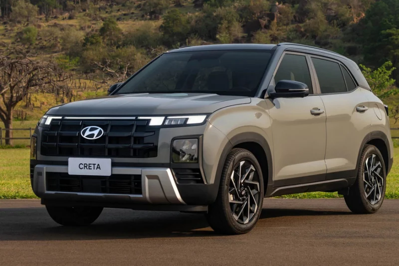 Ещё одна рестайлинговая Hyundai Creta: брутальный облик и новый мощный мотор