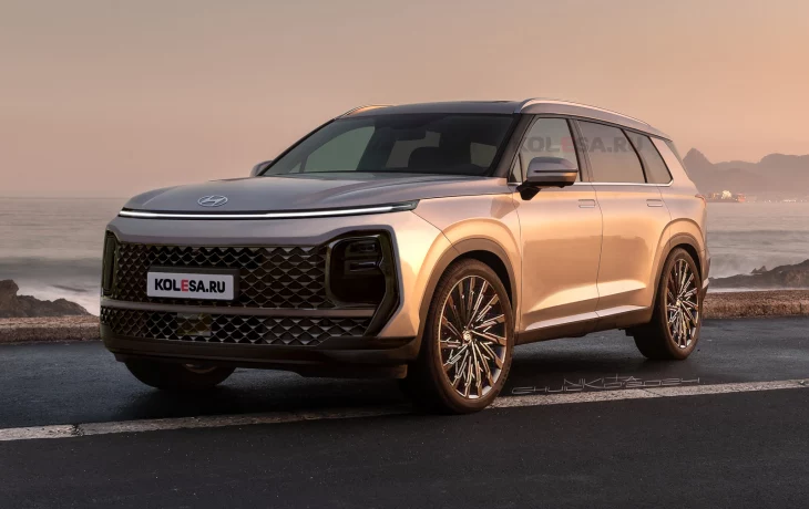 Новый Hyundai Palisade: первые изображения