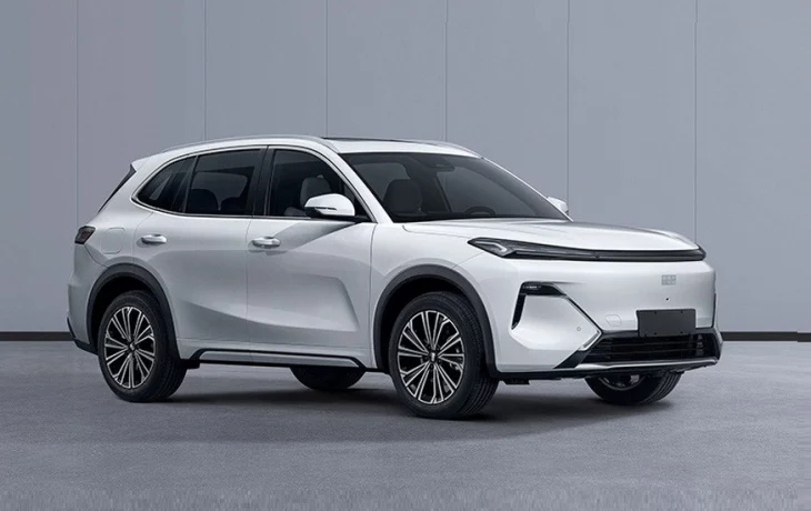 Geely готовит новый кроссовер Galaxy Starship 7: фото без камуфляжа