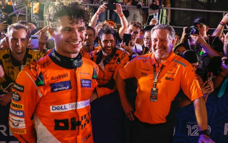 «Умно c их стороны». У Норриса нет претензий к лучшему кругу Риккардо