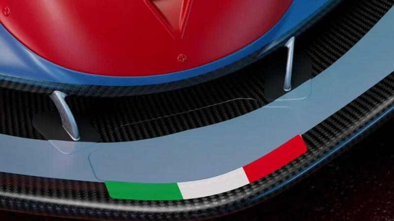 Болид Ferrari получит голубые акценты на Гран При Майами