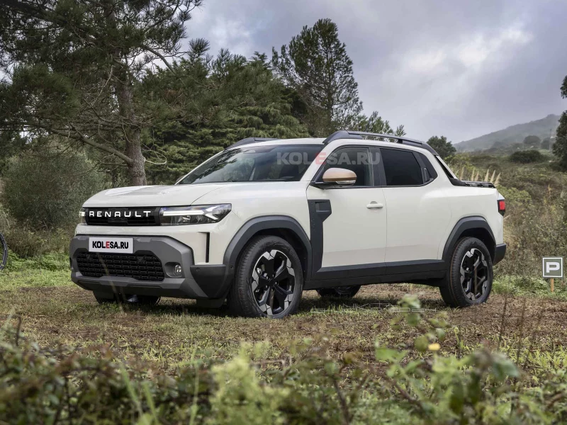 Новый пикап Renault Duster Oroch: первые изображения