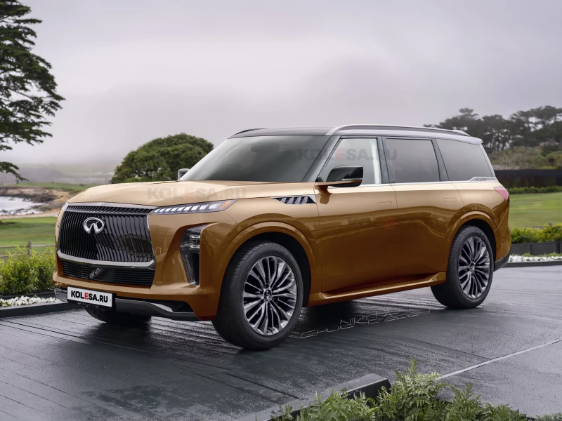 Новый Infiniti QX80: свежие изображения