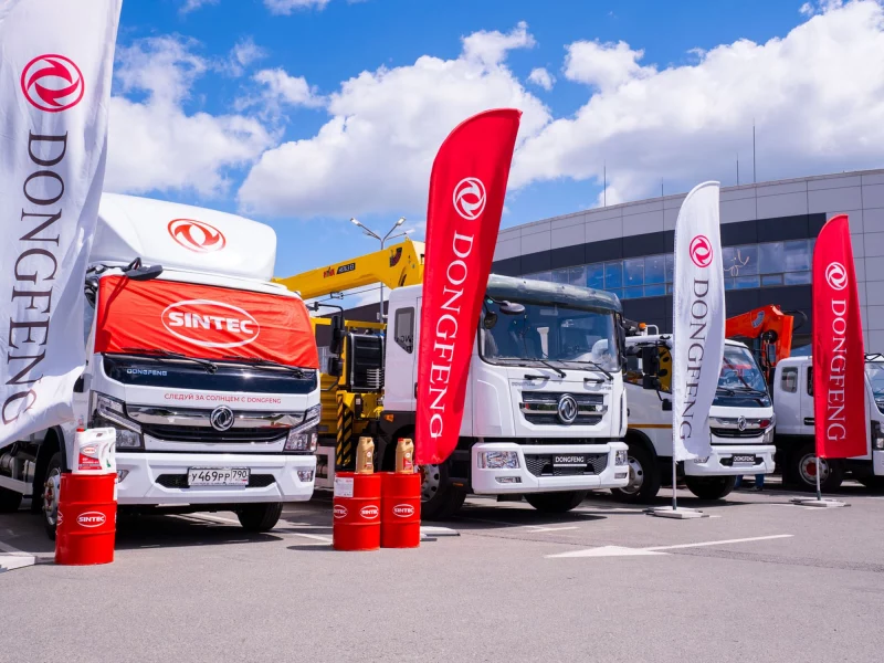 Автопробег среднетоннажных грузовиков DONGFENG «Следуй за солнцем» на финишной прямой!